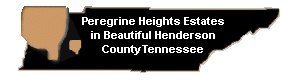 Peregrine Heights Estates in Beautiful Henderson County Tennessee